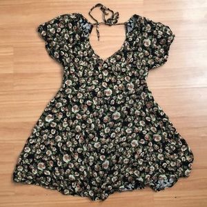 Open Back Floral Sundress